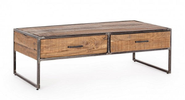 Tavolino 2 Cassetti 120x60x40h cm Elmer sconto