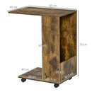Tavolino da Salotto 60x40x70 cm in Legno Truciolare Marrone