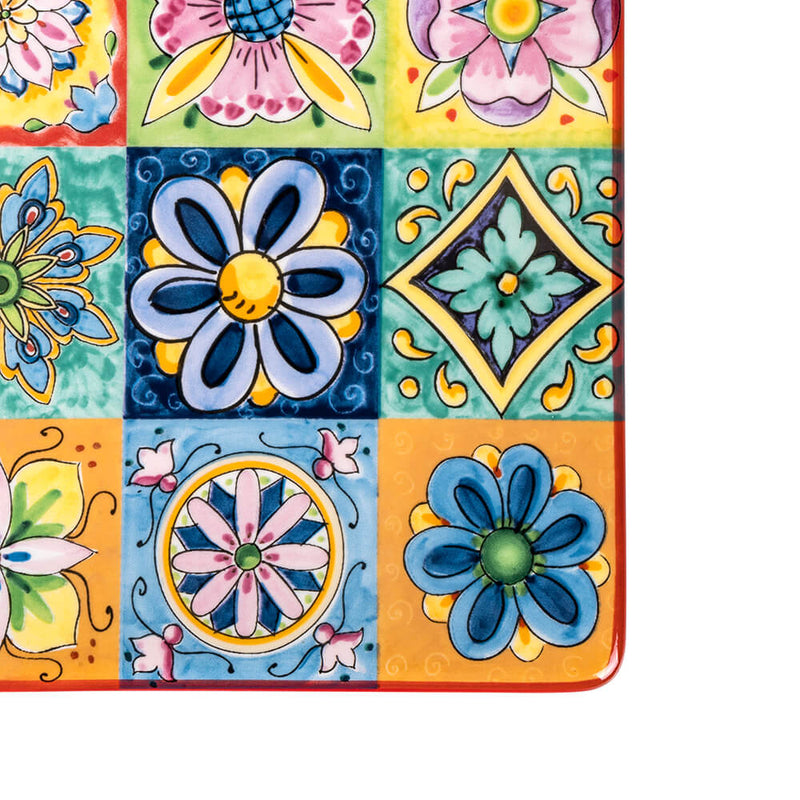 Vassoio 27,5x12,5x1,5 cm  in Ceramica VdE Tivoli 1996 Infinito