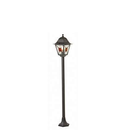 acquista Poteau Poteau Lampe pour Jardin Couleur Gris pour Extérieur Ligne Tiffany Sovil