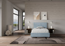 Letto 1 Piazza e Mezzo Adele Azzurro Varie Misure