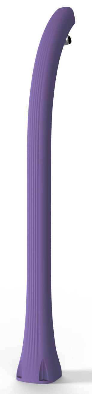 Doccia Solare da Giardino 28L Miscelatore Temporizzato Arkema Happy Beach Viola