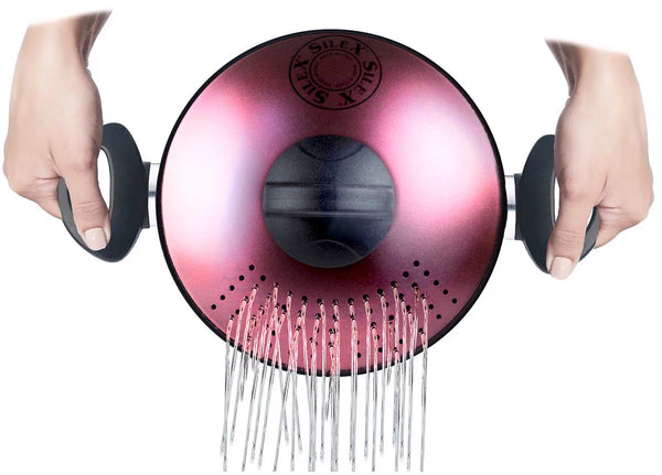 Pot à Pastì en Aluminium Ø 20 cm Induction Silex Anti-Adhésif Passoire à Oignons Couvercle prezzo