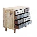 Mobile Benjy 99x45x82 h cm in Legno Multicolor
