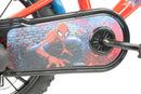 Bicicletta per Bambini 14" Marvel Spiderman Freni Caliper e Stabilizzatori in Acciaio Hi-Ten Rosso