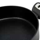 Casseruola 2 Maniglie Ø 24cm Antiaderente Induzione Silex Elegance Black Nero