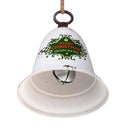 Set 12 Campana in Metallo Classica Ø15 X H20 cm Crema/Verde