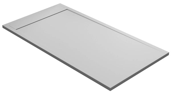 sconto Receveur de Douche en Pierre Bonussi Kamet Blanc Différentes Tailles