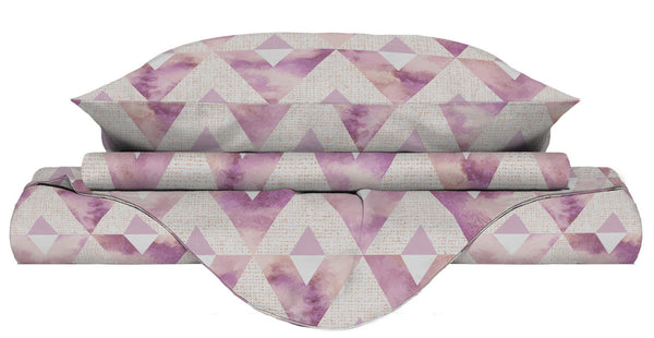 Housse de couette en microfibre imprimée Kinki avec taies d'oreiller différentes tailles acquista