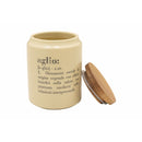 Barattolo Aglio 800 ml in Gres VdE Tivoli 1996 Crema