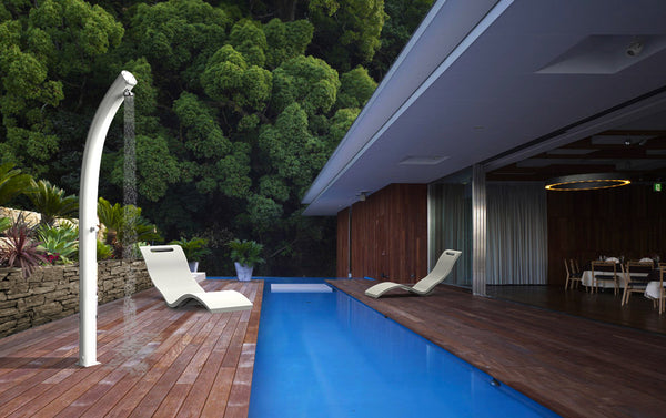 Doccia Solare da Giardino 25L Miscelatore Arkema Jolly Grigio Antracite acquista