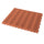 Lot de 4 dalles plastique extérieur perforées 60 x 60 cm