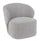Fauteuil de salon 79,5x75,5x72 cm Babila en Bouclè gris