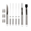 Set 18 Utensili Accessori per  Barbecue con  Valigetta 