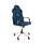 Sedia da Gaming 51x52x73 cm Lidya mimetica blu