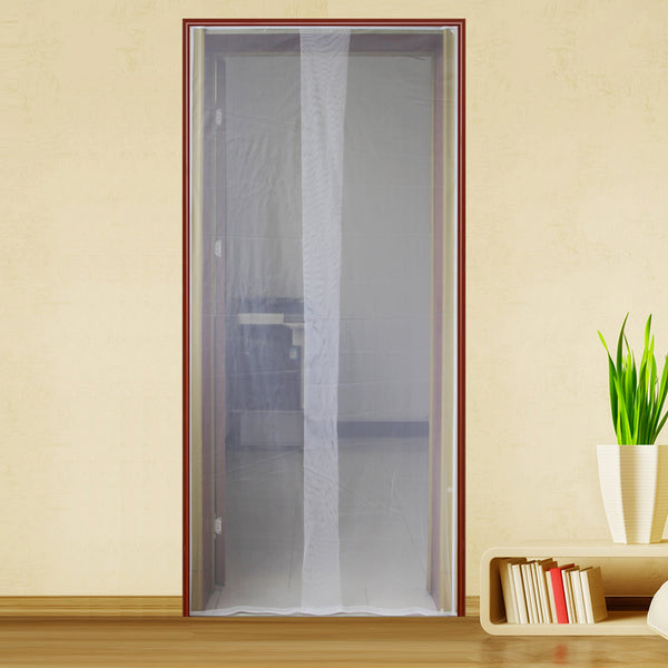 Moustiquaire pour Porte 150x250 cm avec Bioadhésif Noir online