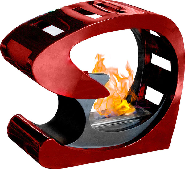 Cheminée Bioéthanol au Sol 3500W Vannini Evita Statica Bordeaux acquista