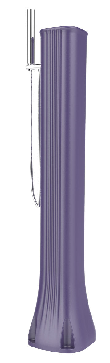 Doccia Solare da Giardino 23L Miscelatore e Doccetta Mobile Arkema Happy Go Viola