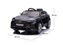 Macchina Elettrica per Bambini Licenza Audi e-Tron Sportback 12V Telecomando e Lettore Mp3 Nero 