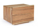 Comodino 2 Cassetti 60x45x45h cm Aron 