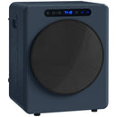 Mini Asciugatrice Elettrica 1000 W 3 kg 49x43x61 cm con Anti Pieghe Sterilizzazione e Display LED Blu      