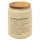 Pot à chapelure avec couvercle en bambou 800 ml en Gres VdE Tivoli 1996 Crème