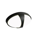 Plafoniera da Esterno a LED 15W Ovale con Fascia Sovil Doris Nero