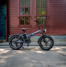 Fat Bike Elettrica Skyjet Nero M Bici Elettrica Pedalata Assistita Pieghevole Autonomia 30-50 km Old Blue  
