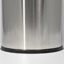 Cestino Gettacarte Ø38,5 cm in Acciaio 52L con Coperchio Girevole