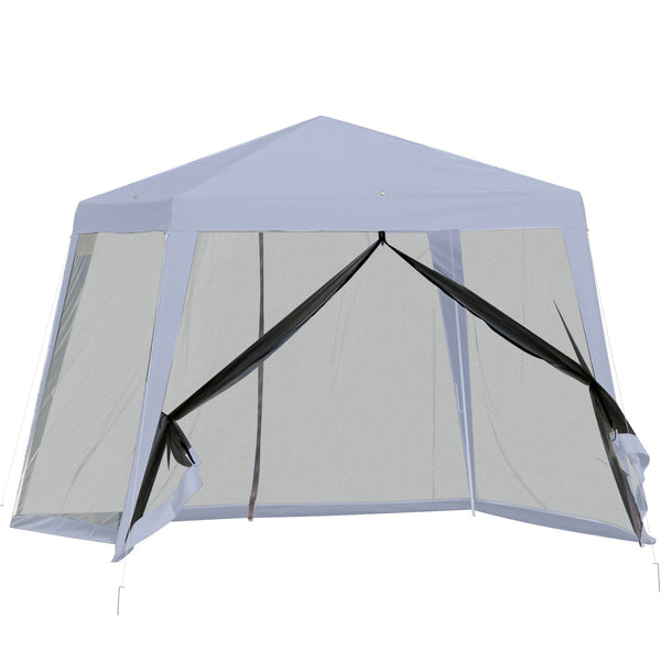 Tonnelle de jardin 3x3m avec moustiquaire grise acquista
