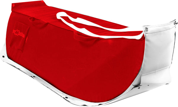 prezzo Luge à Neige 135x38x34 cm en Acrylique Pomodone Slittone Rouge