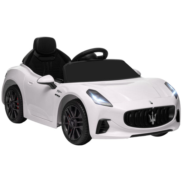 Macchina Elettrica per Bambini con Licenza Maserati Gran Turismo Folgore 12V Bianco prezzo