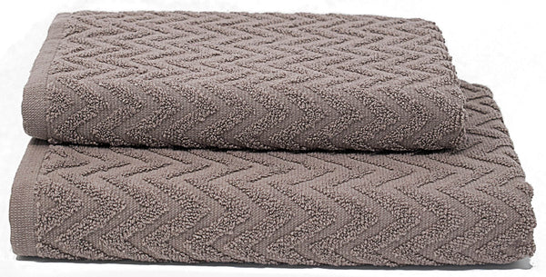 Set Serviettes Invité Éponge + Serviette Tourterelle Sally ZigZag online