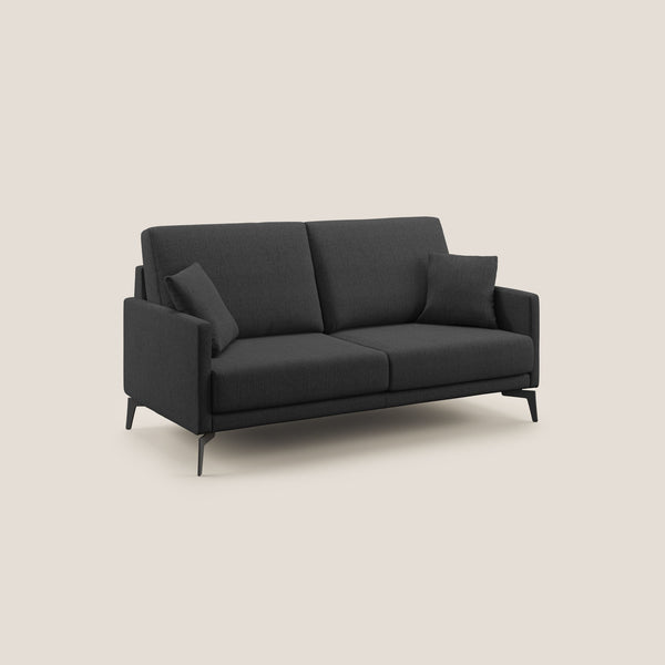 Divano 2 Posti 140x94x90 cm in Tessuto Antracite online