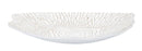 Piatto Svuota Tasche 37x6x34 cm in Poliresina Bianco