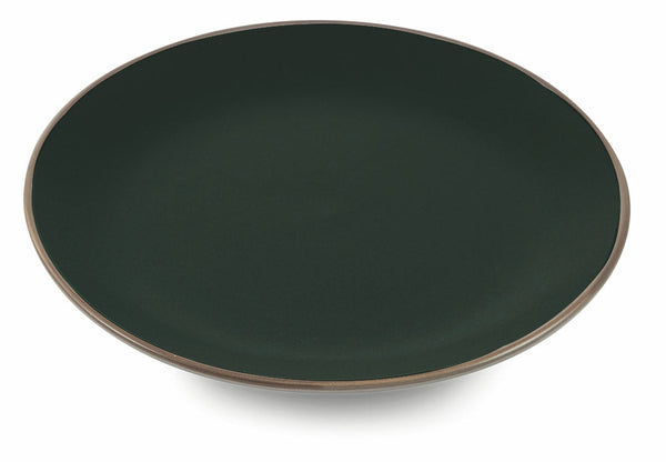 online Set de 6 Assiettes à Fruits Ø19,7x2 cm en Gres VdE Tivoli 1996 Kora Noir Clair