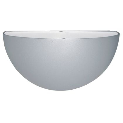 Lampada Quarto di Sfera Colore Alluminio per Esterno Linea Umbe Sovil