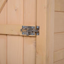 Casetta Box da Giardino in Legno di Abete 75x56x115 cm 