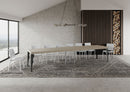  Tavolo Allungabile 140-400x90x77 cm Paxon Premium Cashmere Telaio Antracite