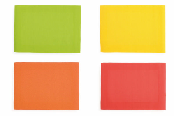 Lot de 24 sets de table 43x33 cm en PVC VdE Tivoli 1996 Fantasy Divers Coloris sconto