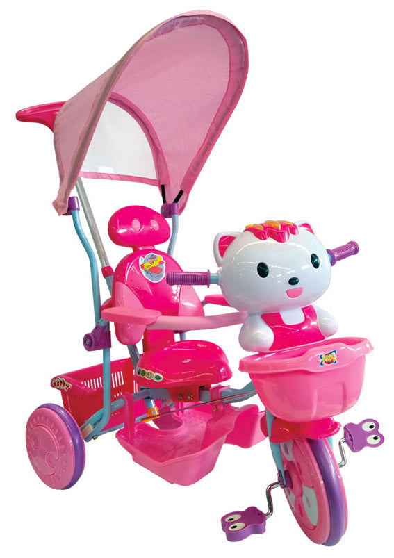 Poussette Tricycle Kidfun Chaton Rose acquista