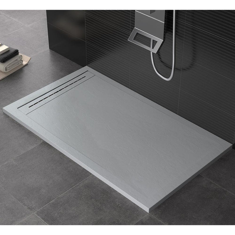 Piatto Doccia in Pietra Bonussi Canton Grigio Chiaro Varie Misure