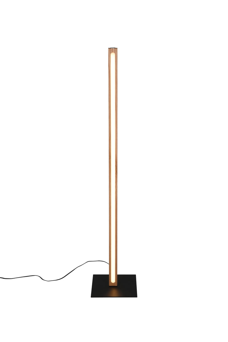 Piantana da Interno a led in Legno naturale Legno Naturale