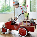 Auto a Pedali Camion Dei Pompieri Vintage per Bambini Baghera Fire Truck