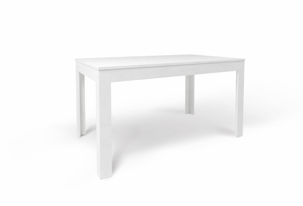 Tavolo Allungabile 140/00x80x75 cm Ossido Bianco e Ossido Bianco prezzo