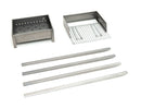 Barbecue a Carbone Carbonella 40x30 cm in Ferro Lisa Luxury Vesuvio