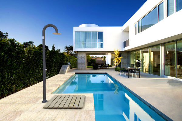 acquista Doccia da Esterno Giardino Miscelatore e Lavapiedi Arkema Funny Yin Verde