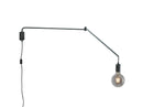 Applique da Interno a LED in Metallo Nero Opaco