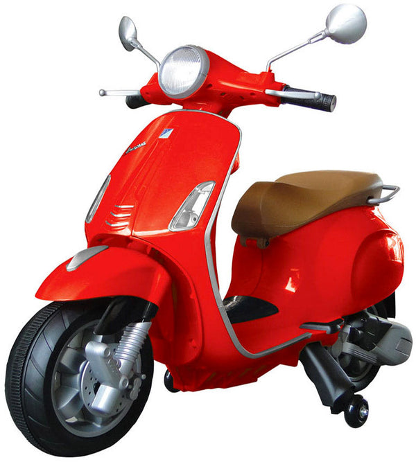 Piaggio Vespa Primavera Elettrica 12V pour Enfants Rouge online