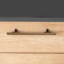 Set 20 Maniglie per Mobili 128 mm in Alluminio Emuca Riad Bronzo